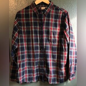 Ll Bean Flannel Large Mens